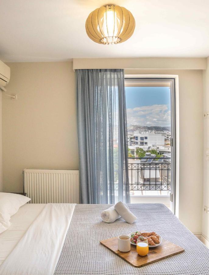 Lis153 By Smart Cozy Suites - Top Floors With Amazing City View - Available 24Hr أثينا المظهر الخارجي الصورة