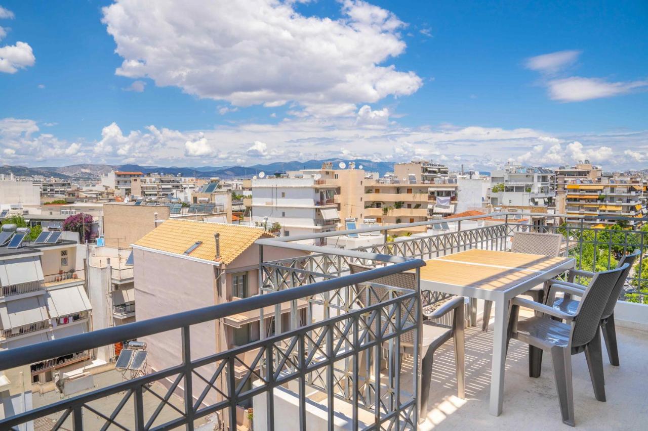 Lis153 By Smart Cozy Suites - Top Floors With Amazing City View - Available 24Hr أثينا المظهر الخارجي الصورة